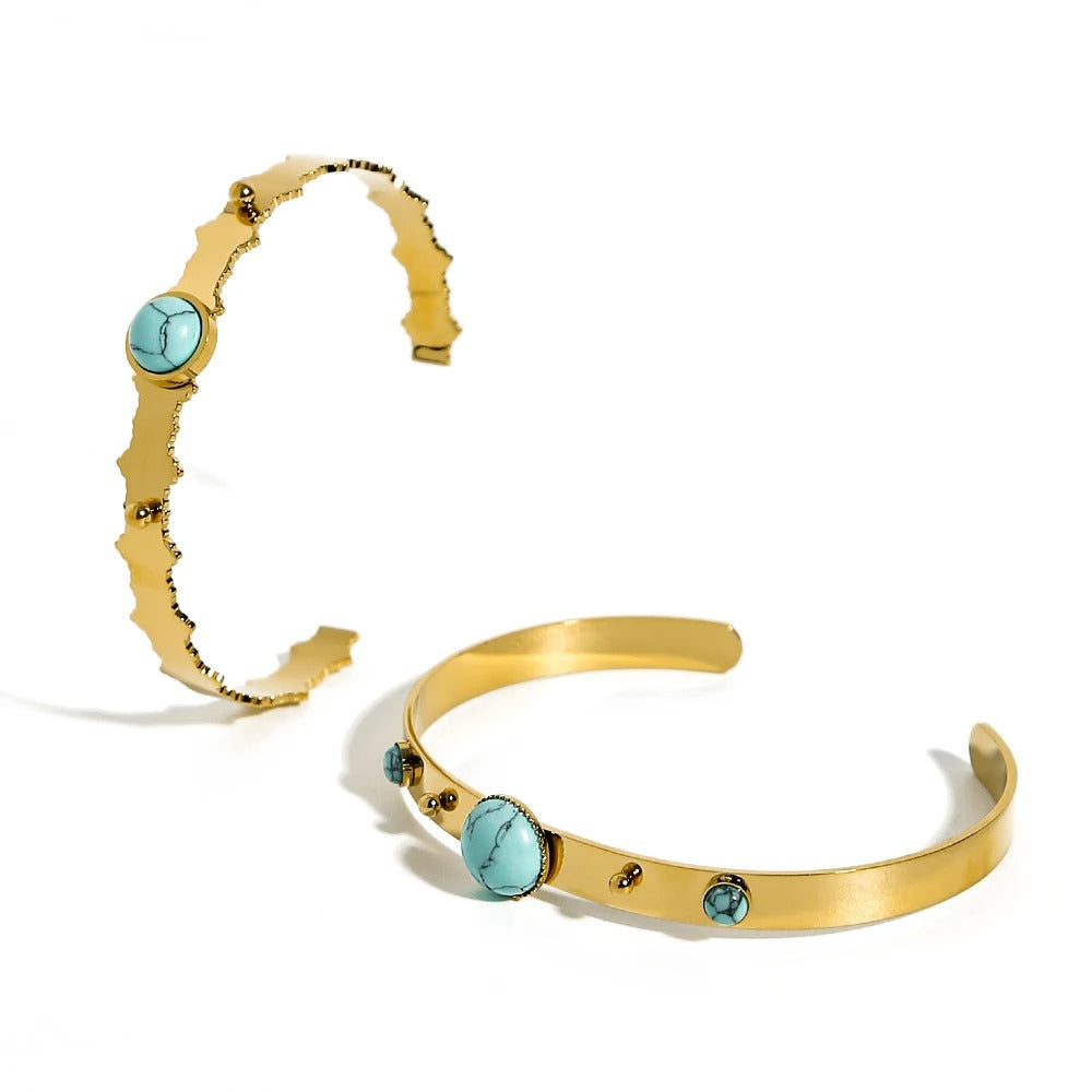 TURQUOISE STONE BRACELET