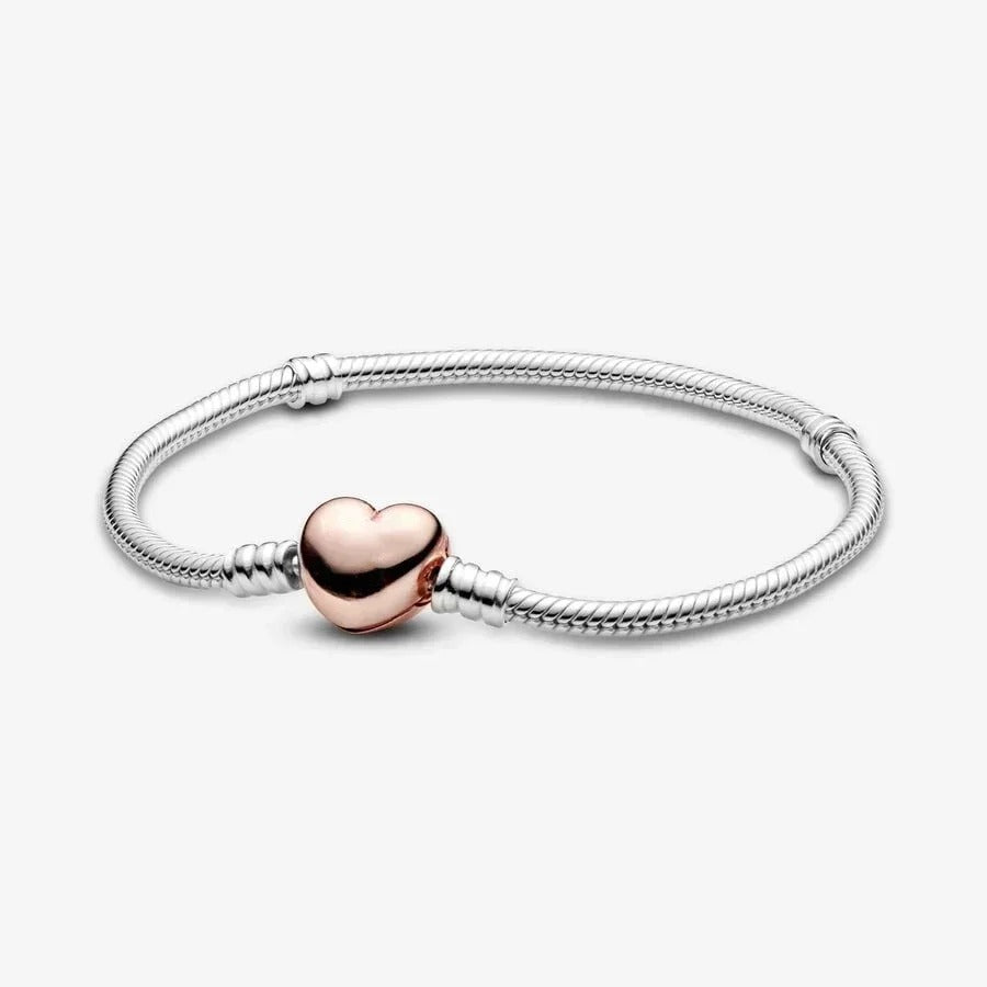 HEART CLASP BRACELET