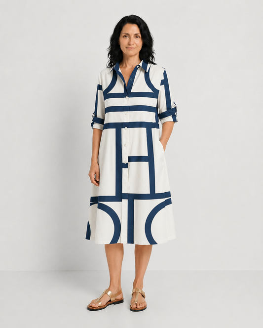 ADELINA | ROCHIE CU PRINT GEOMETRIC