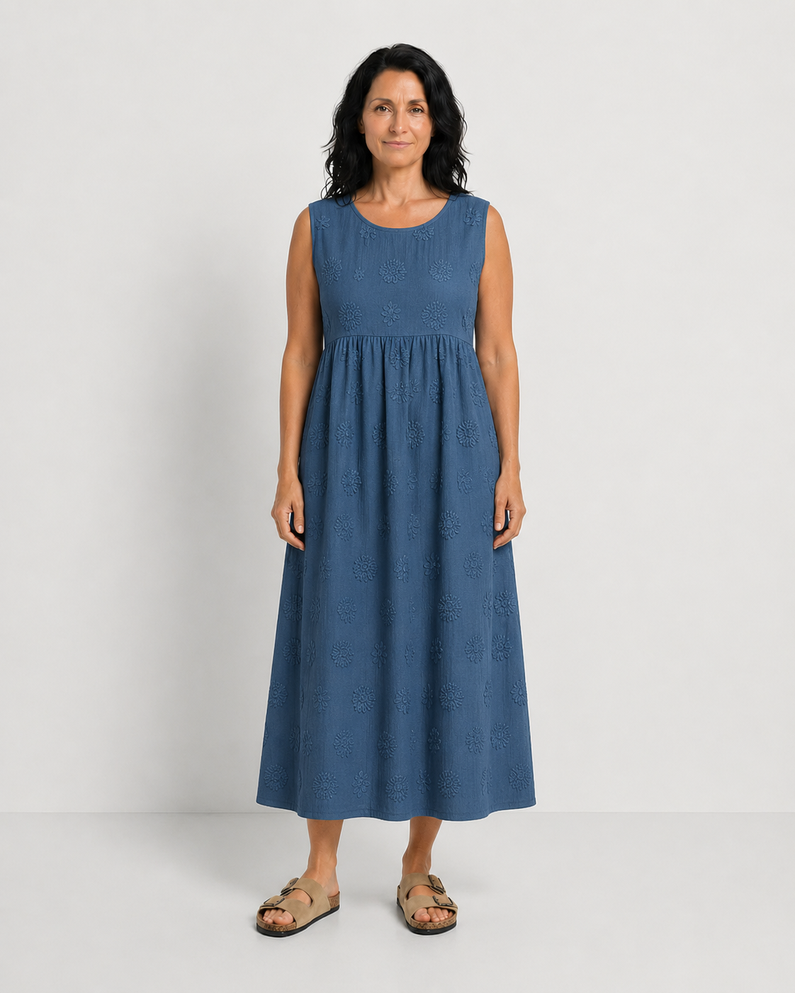 DANIELA | ROCHIE MIDI CU DETALII TEXTURATE