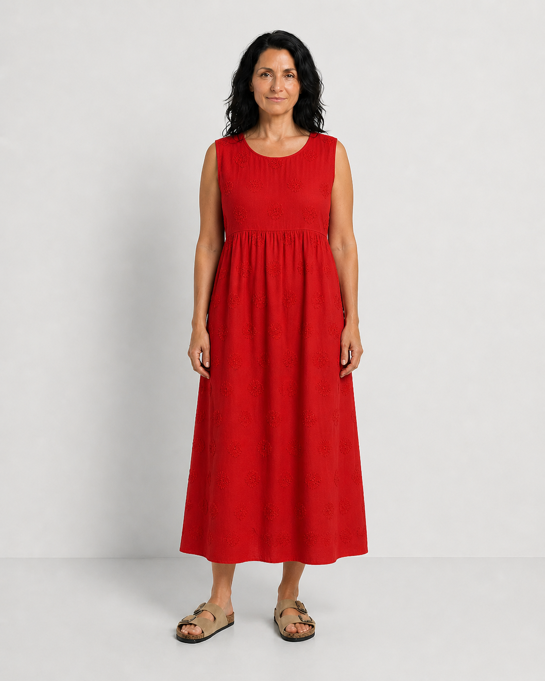 DANIELA | ROCHIE MIDI CU DETALII TEXTURATE