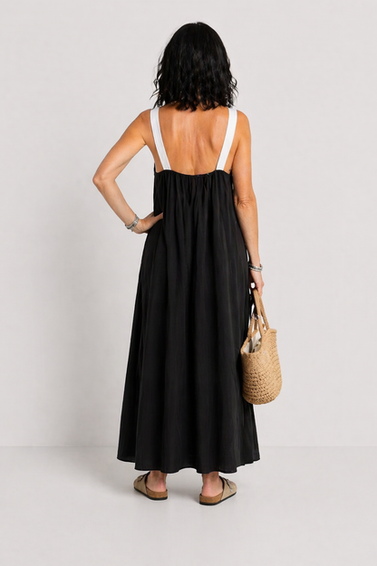 LUCIA | ROCHIE MAXI CU ACCENT CONTRASTANT