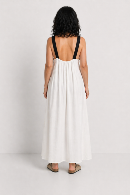 LUCIA | ROCHIE MAXI CU ACCENT CONTRASTANT