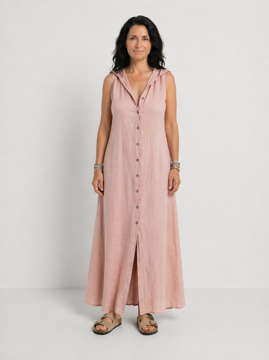 STELLAN | ROCHIE MAXI FĂRĂ MÂNECI CU NASTURI