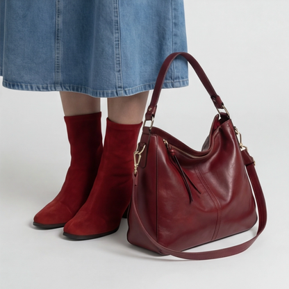 VALERIA | FUSTĂ MIDI DIN DENIM