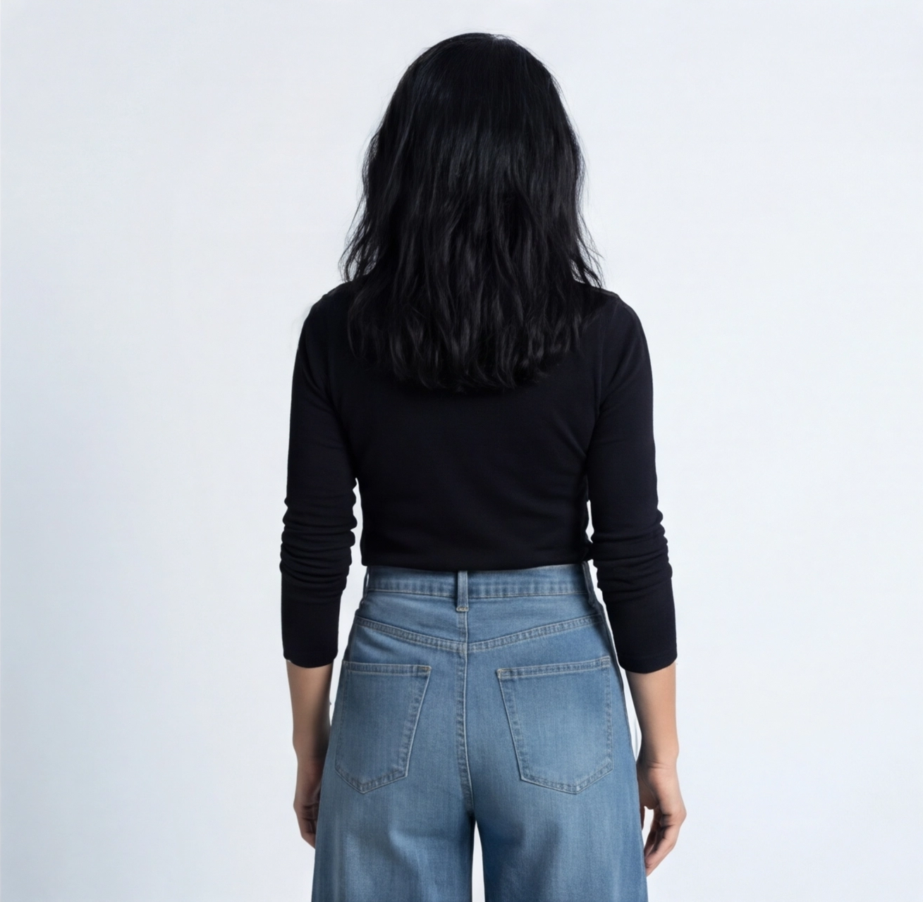 CRISTINA | PANTALONI DENIM PETRECUȚI
