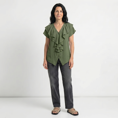 ALONA | TRICOU CU VOLANE ELEGANT