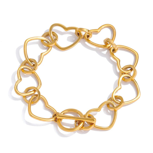 OPENWORK HEART BRACELET