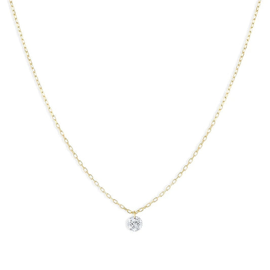 GOLDEN MINIMAL SPARKLE NECKLACE