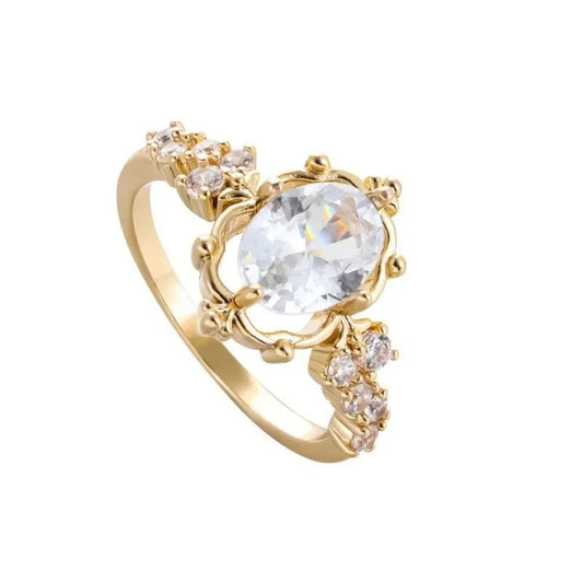 ROYAL OVAL STONE RING