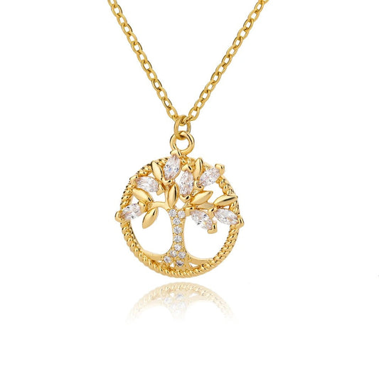 GOLDEN TREE OF LIFE NECKLACE